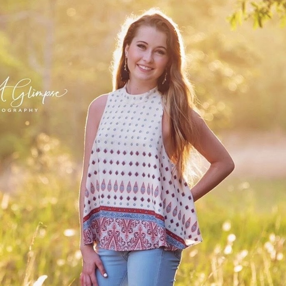 Show Me Your MuMu Cut-Out High Neck Tank